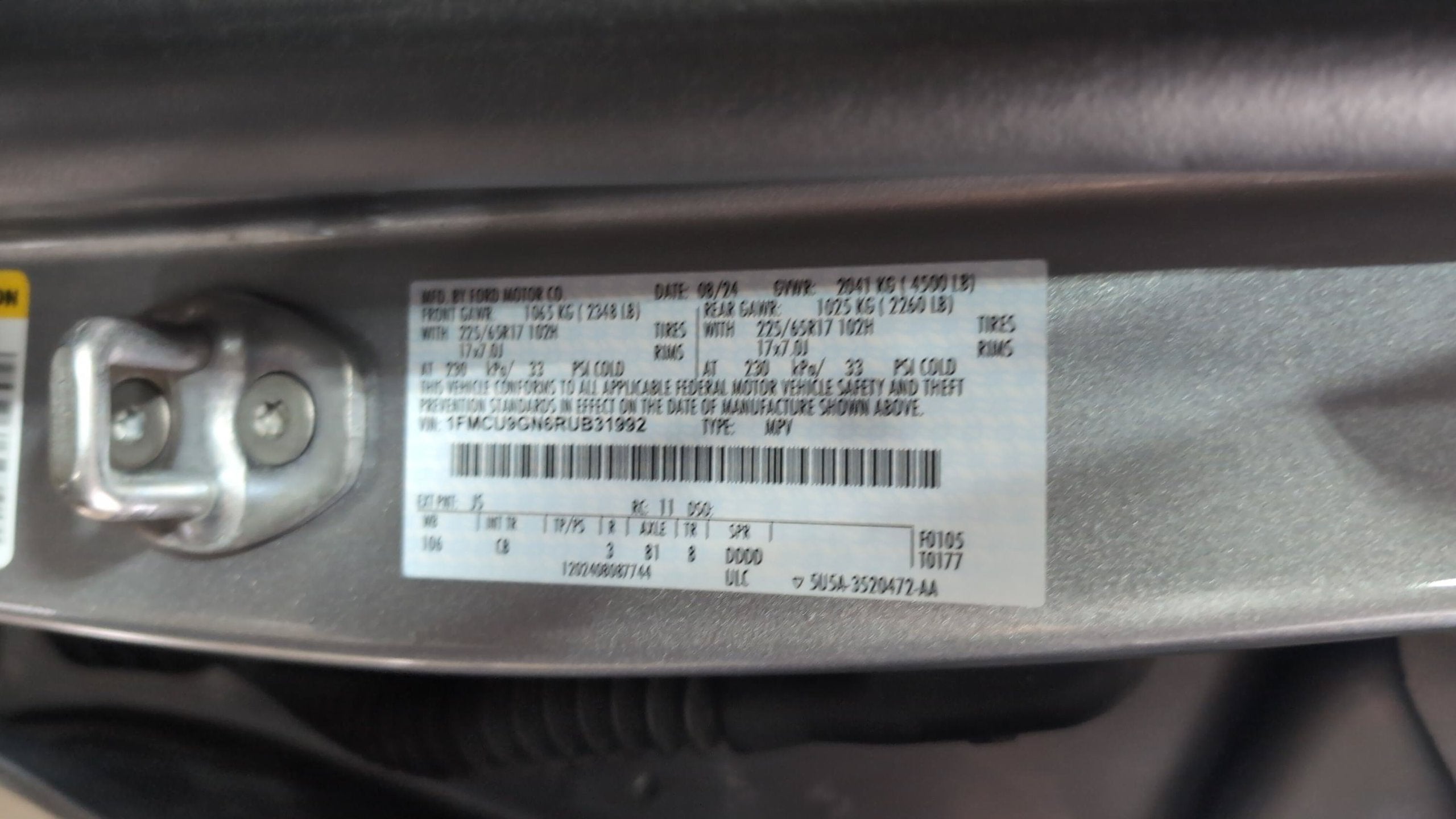2024 Ford Escape Active