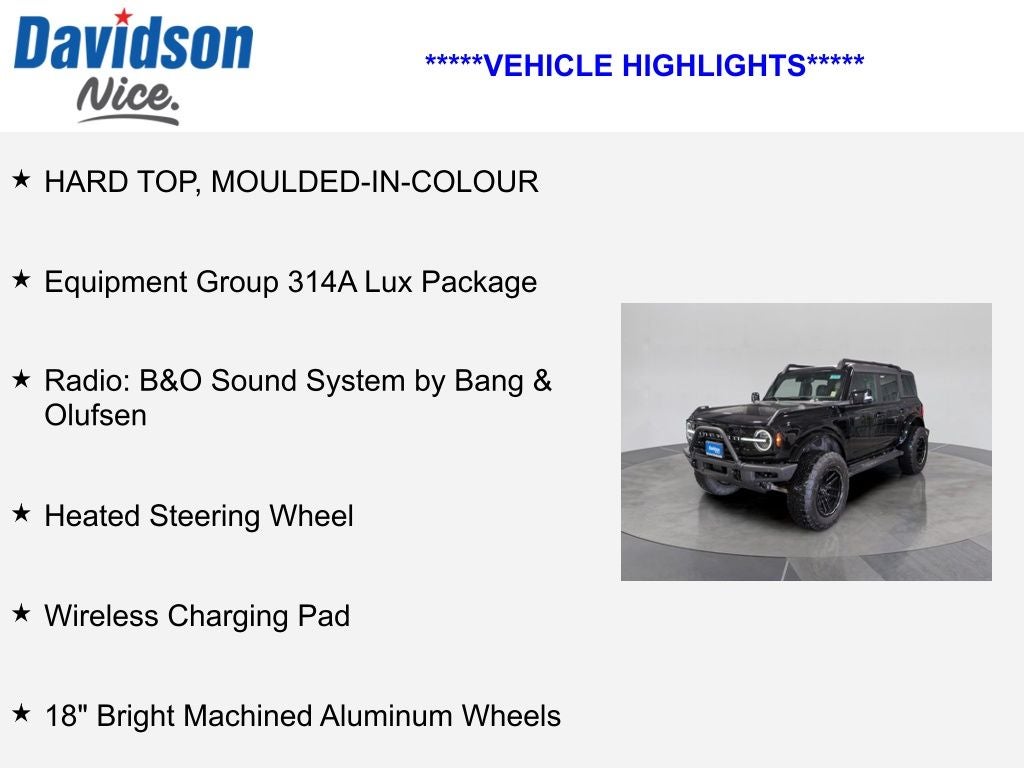 2023 Ford Bronco Outer Banks