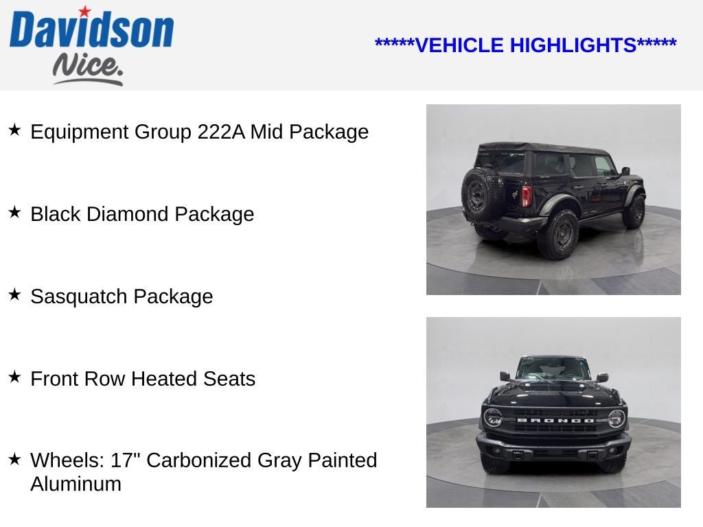 2025 Ford Bronco Big Bend