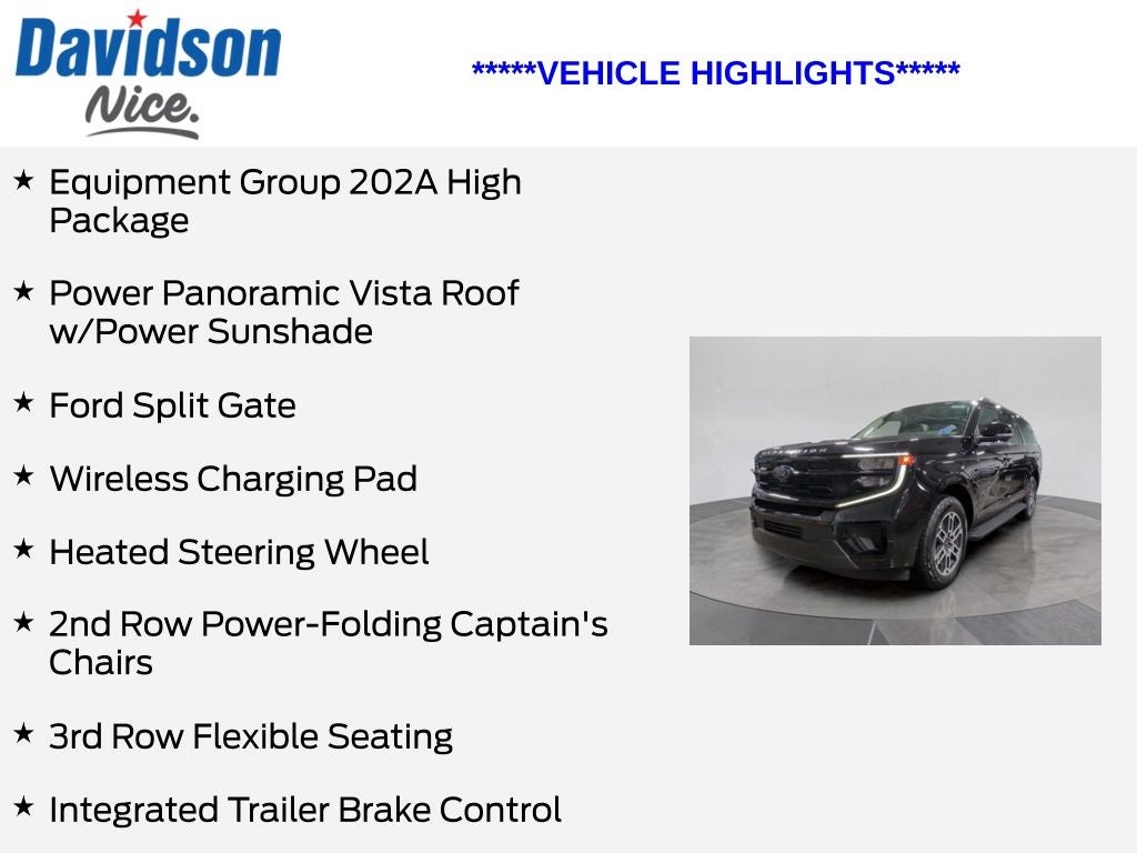 2025 Ford Expedition Max Active