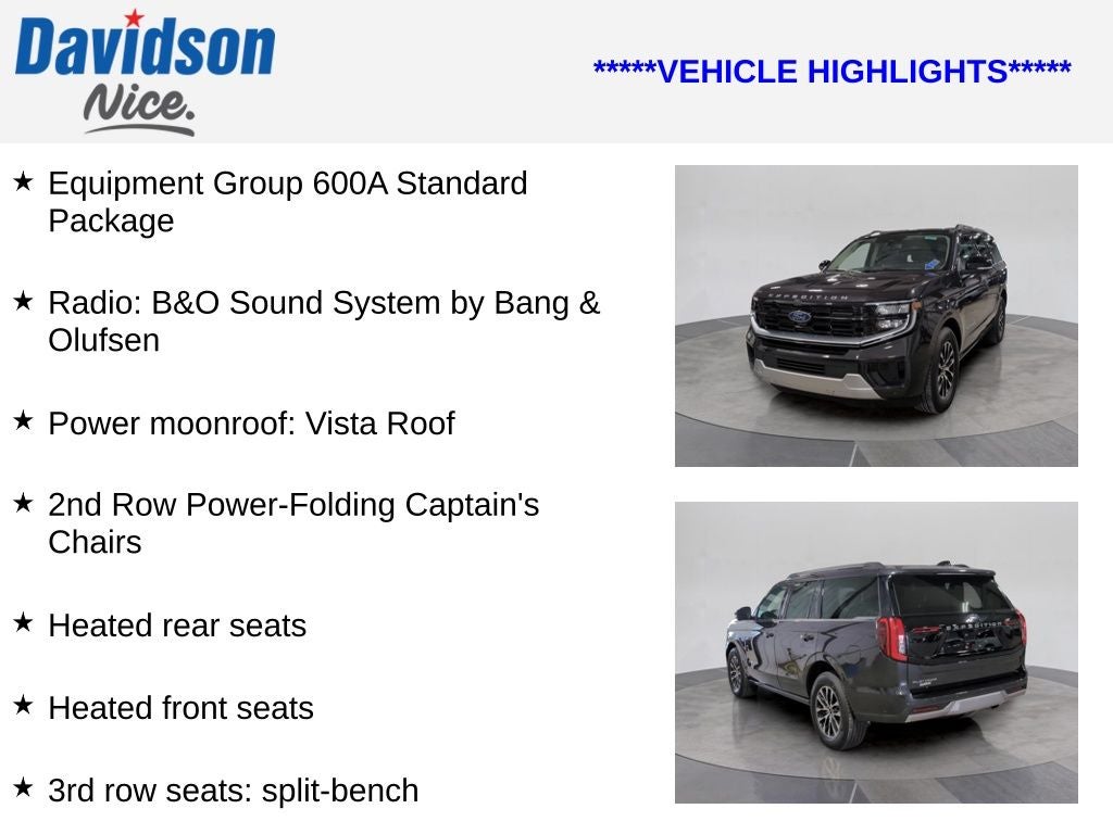 2025 Ford Expedition Platinum