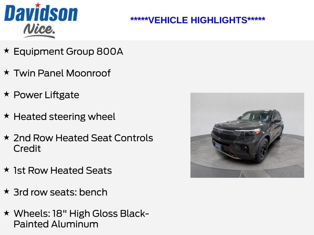 2022 Ford Explorer Timberline