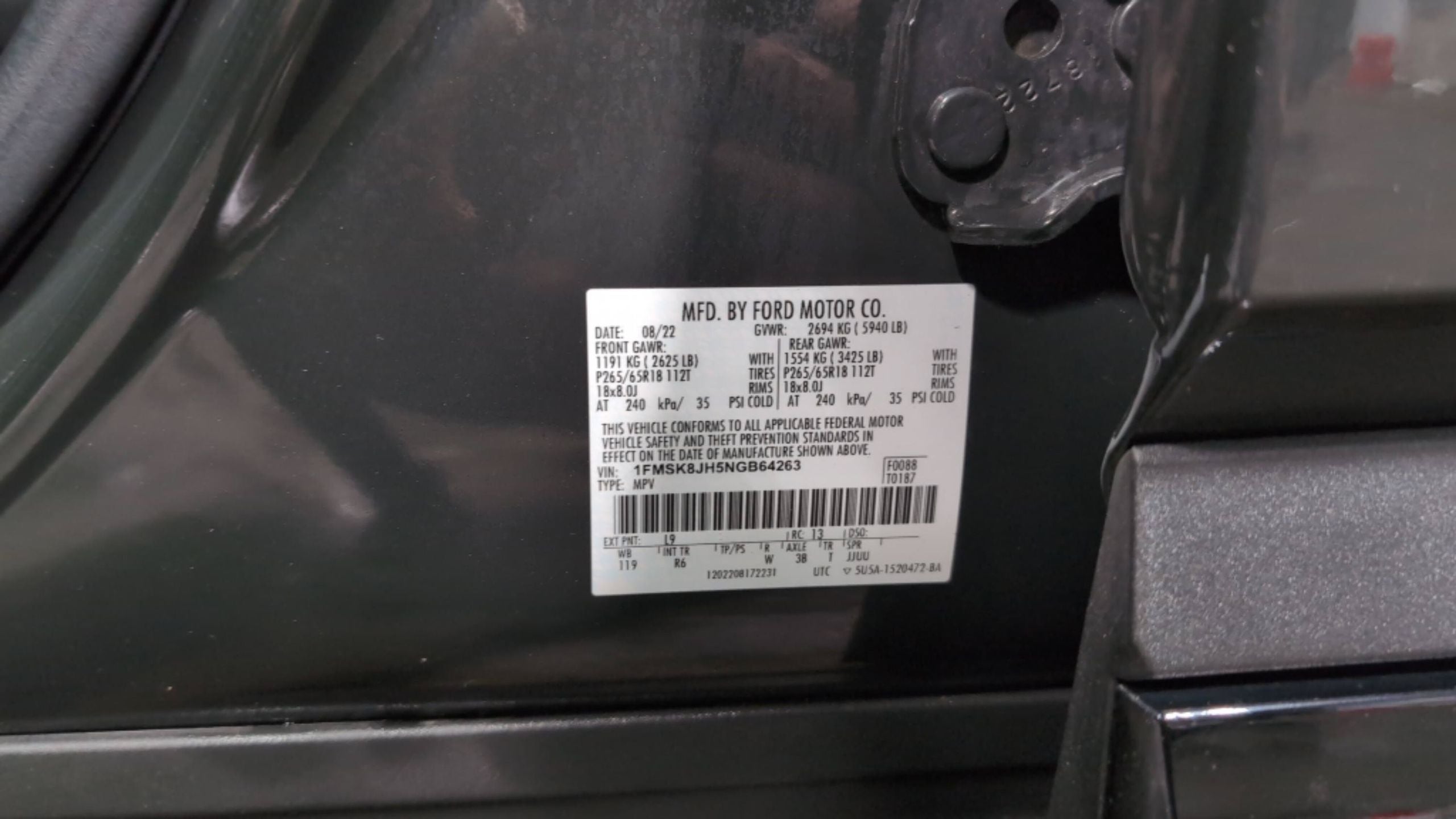 2022 Ford Explorer Timberline