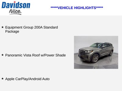 2025 Ford Explorer Active