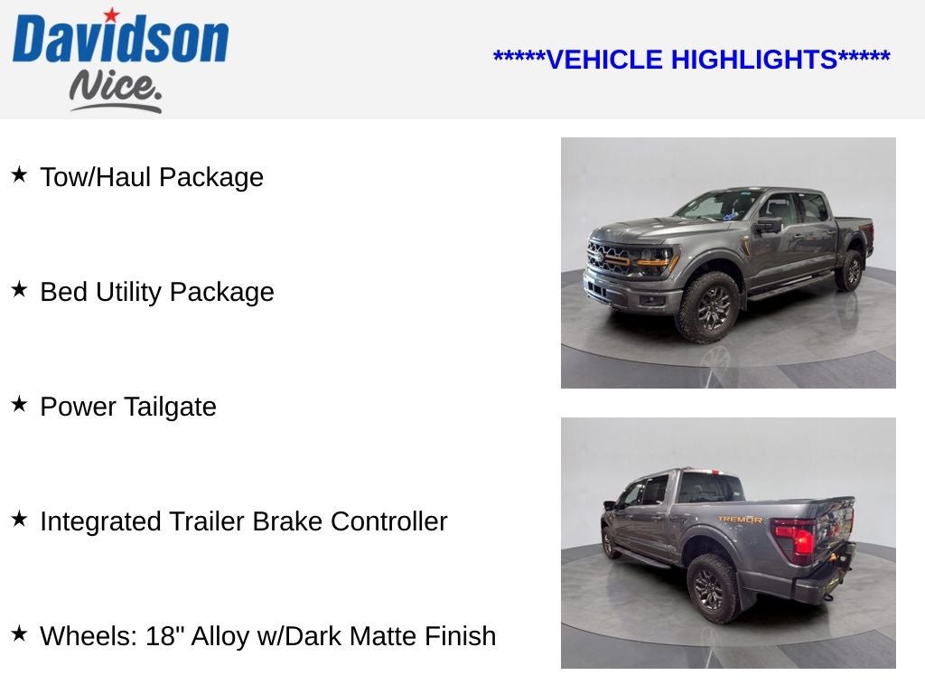 2025 Ford F-150 Tremor