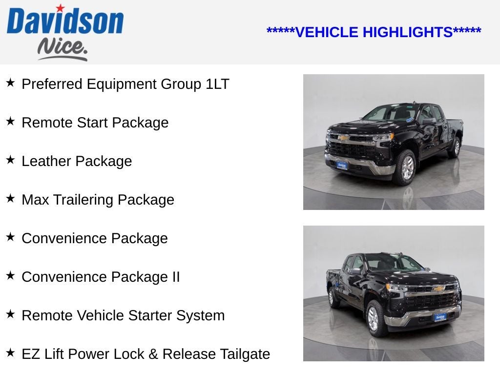 2024 Chevrolet Silverado 1500 LT LT1