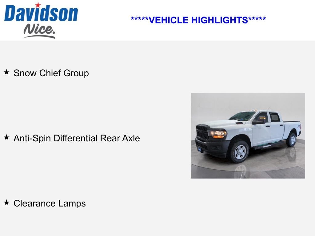 2024 RAM 2500 Tradesman