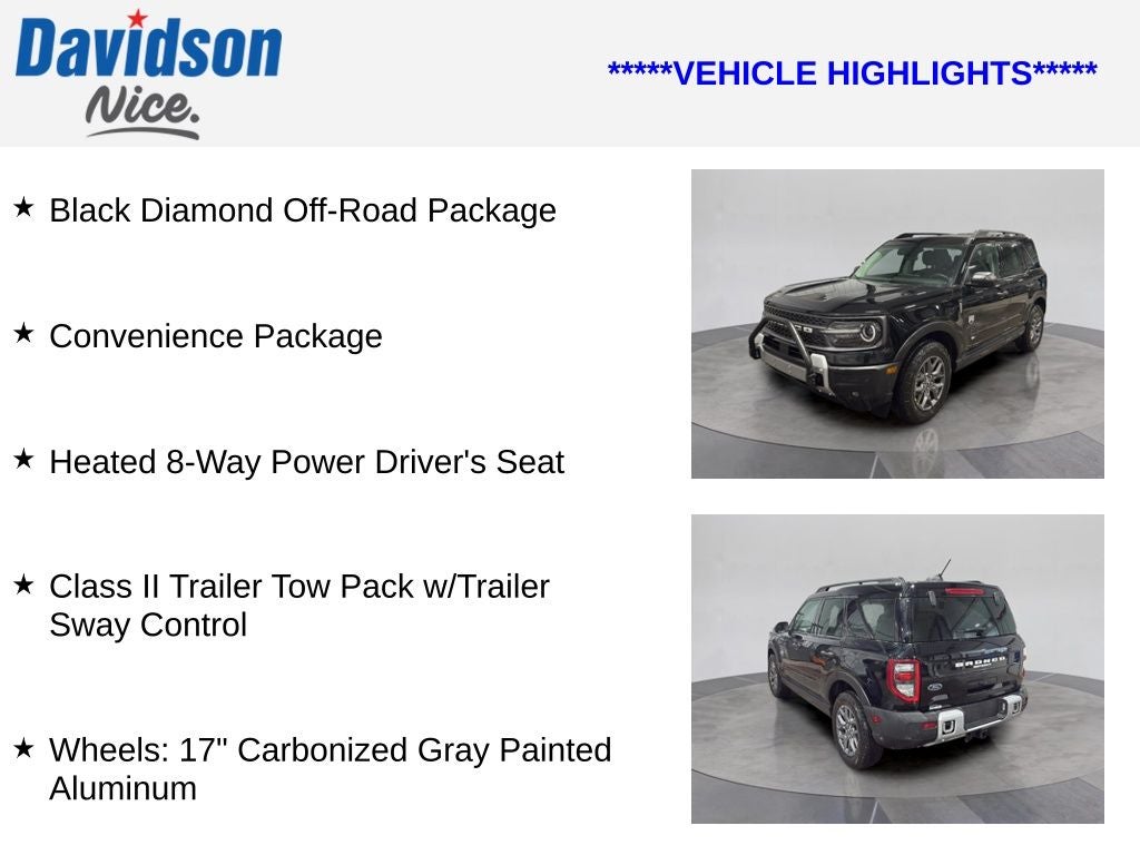 2025 Ford Bronco Sport Big Bend