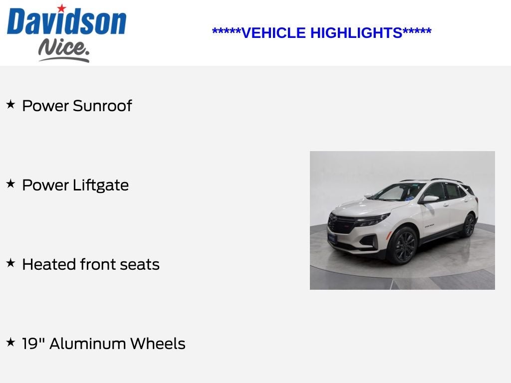 2023 Chevrolet Equinox RS