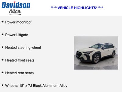 2024 Subaru Outback Touring XT