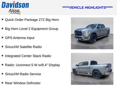 2022 RAM 1500 Big Horn/Lone Star