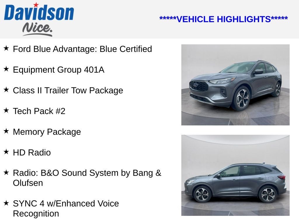 2023 Ford Escape ST-Line Select