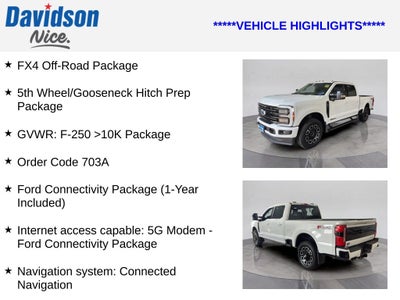 2026 Ford F-250SD Platinum