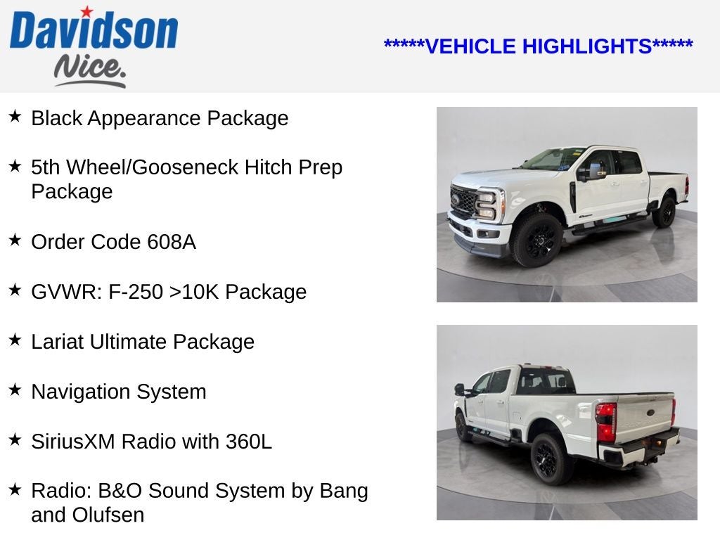 2025 Ford F-250SD Lariat