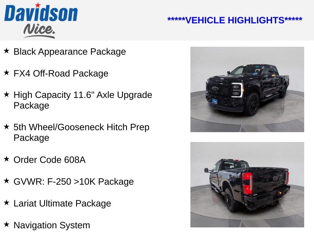 2025 Ford F-250SD Lariat