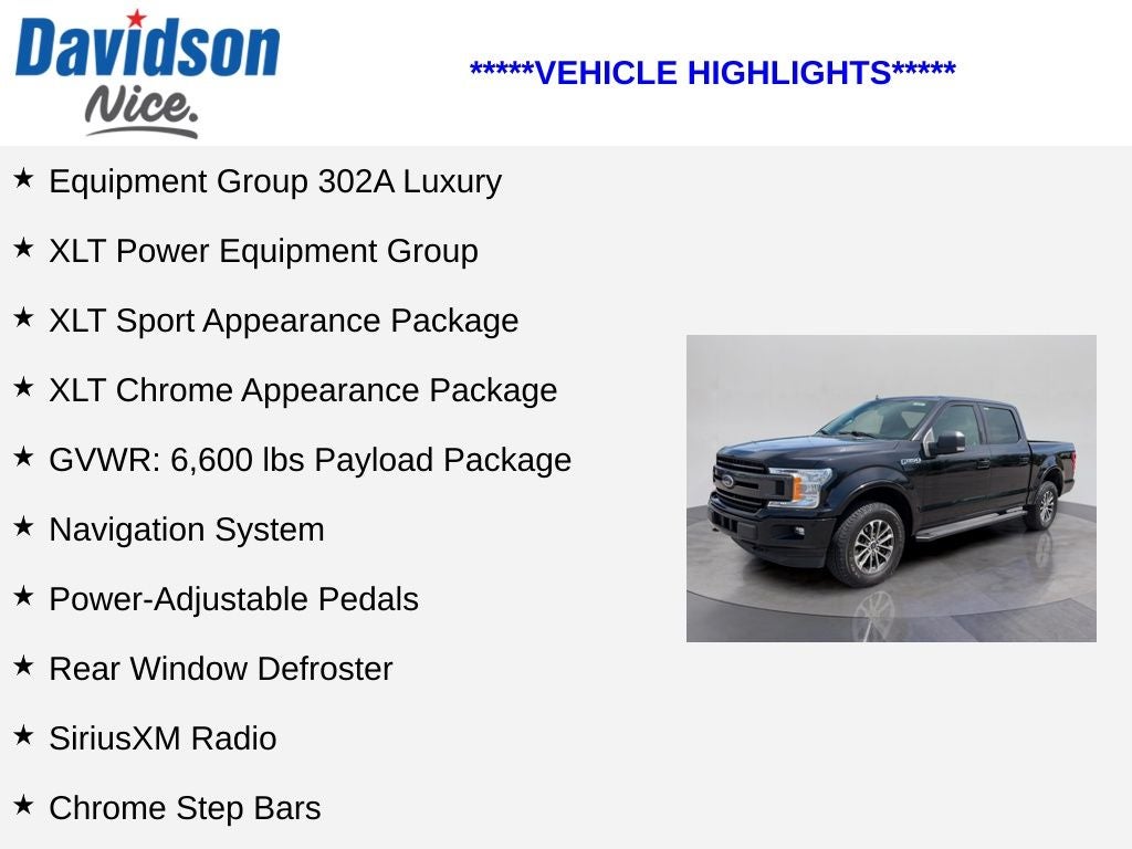2019 Ford F-150 XLT