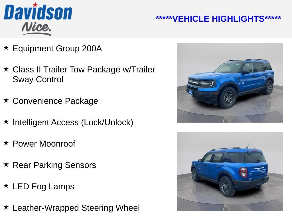 2022 Ford Bronco Sport Big Bend