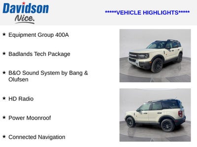 2025 Ford Bronco Sport Badlands