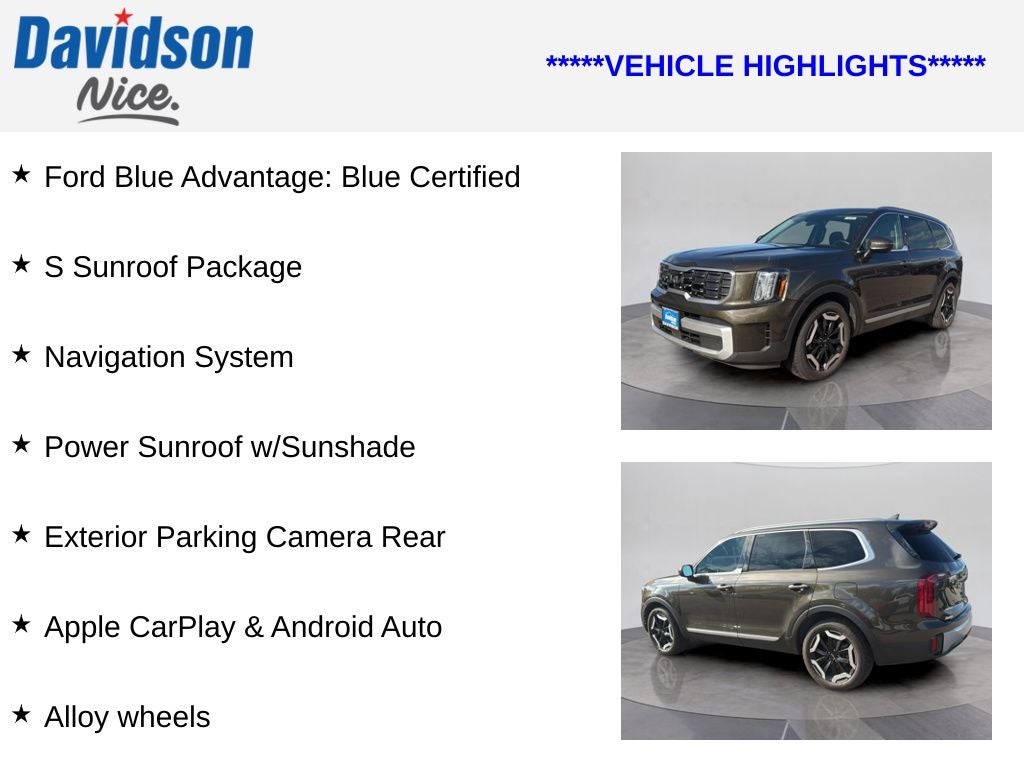 2024 Kia Telluride S