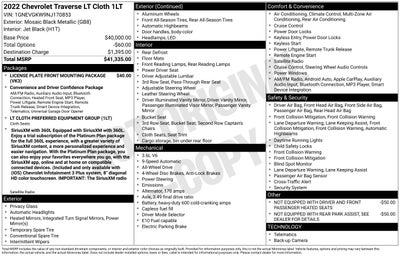 2022 Chevrolet Traverse LT 1LT