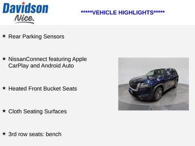2025 Nissan Pathfinder SV