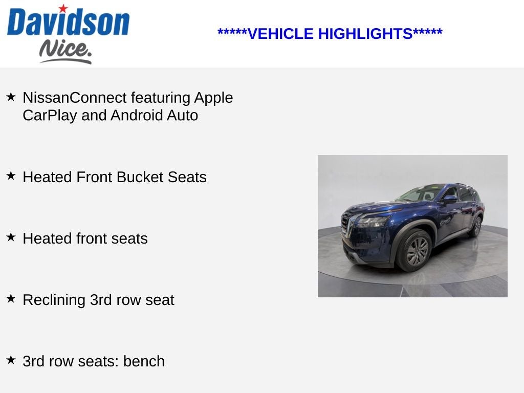 2025 Nissan Pathfinder SV