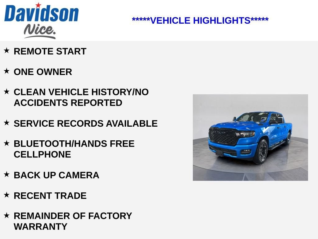 2026 RAM 1500 Big Horn