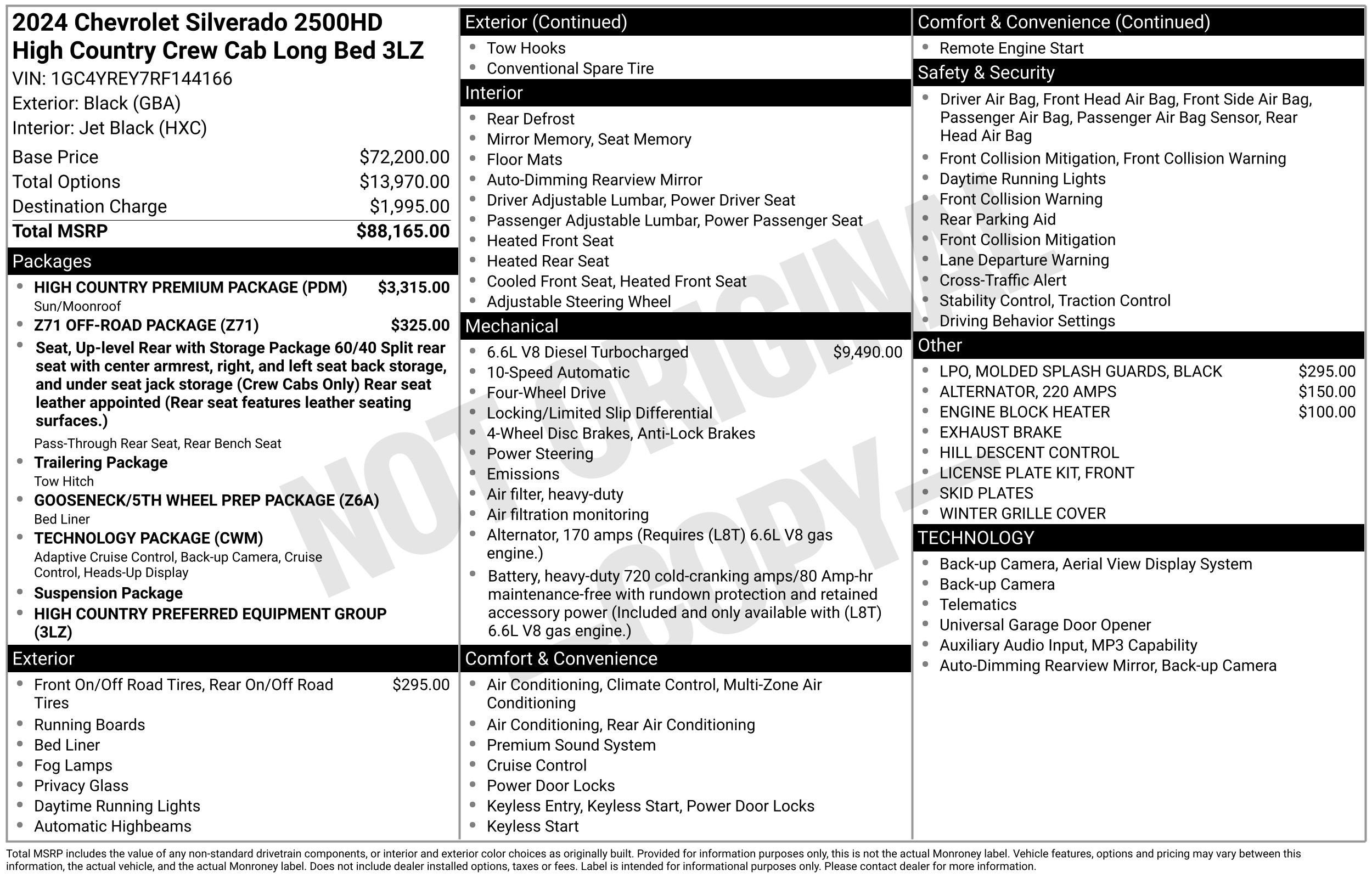 2024 Chevrolet Silverado 2500 HD High Country