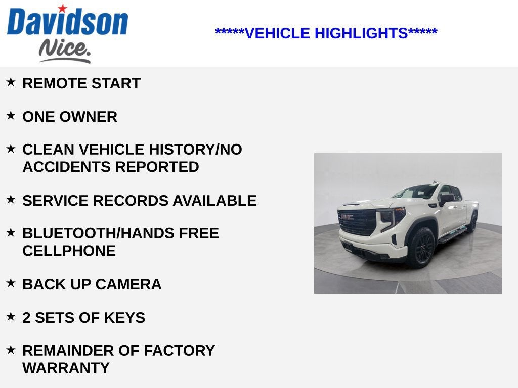2026 GMC Sierra 1500 Elevation