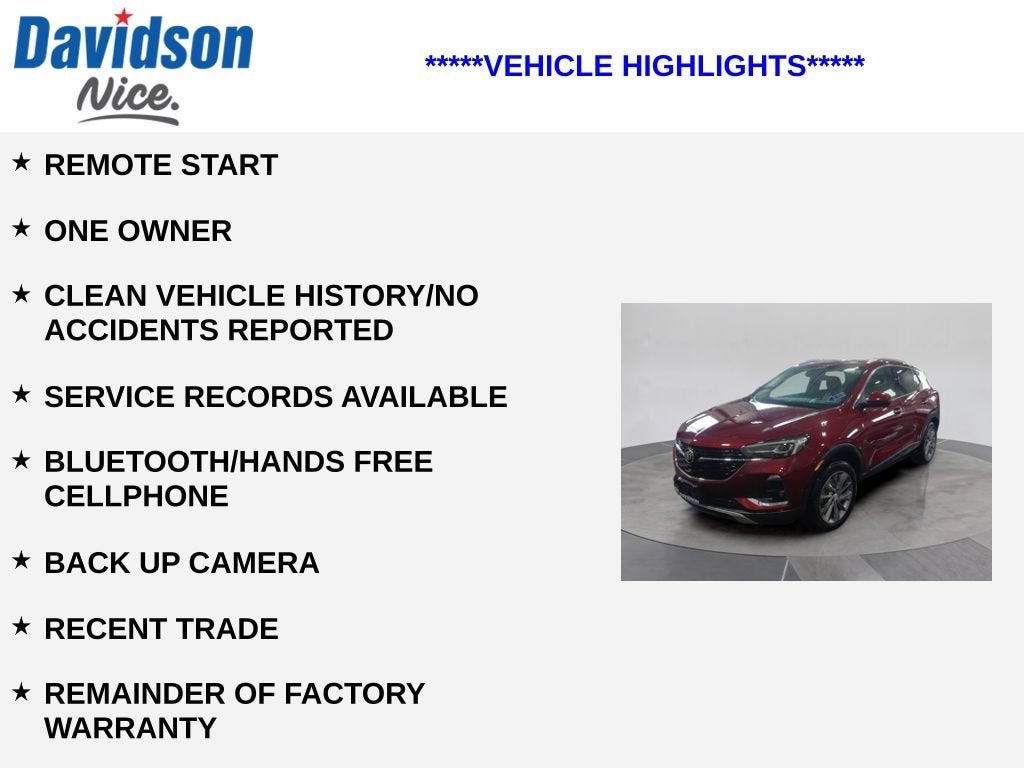 2023 Buick Encore GX Essence