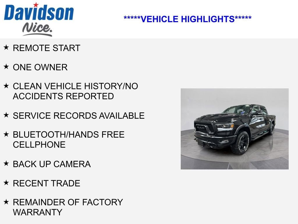 2022 RAM 1500 Rebel