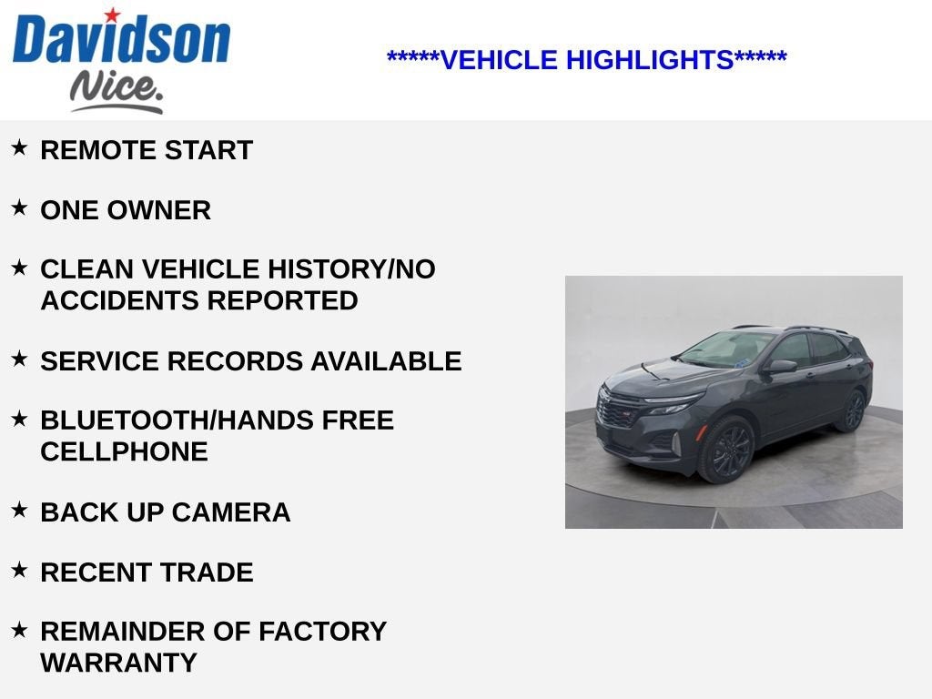2022 Chevrolet Equinox RS