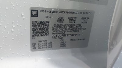 2026 GMC Sierra 1500 AT4X