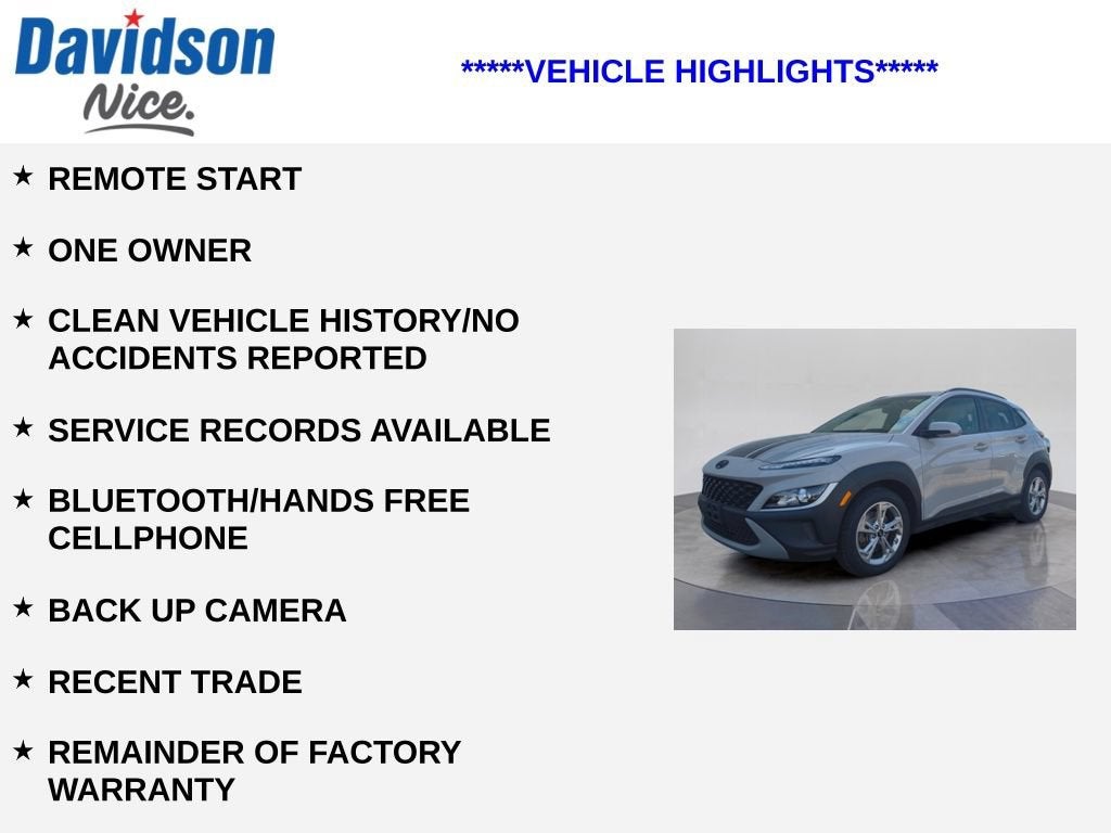 2023 Hyundai Kona SEL