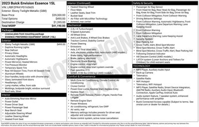 2023 Buick Envision Essence