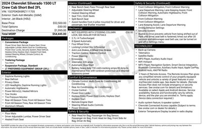 2024 Chevrolet Silverado 1500 LT (2FL)