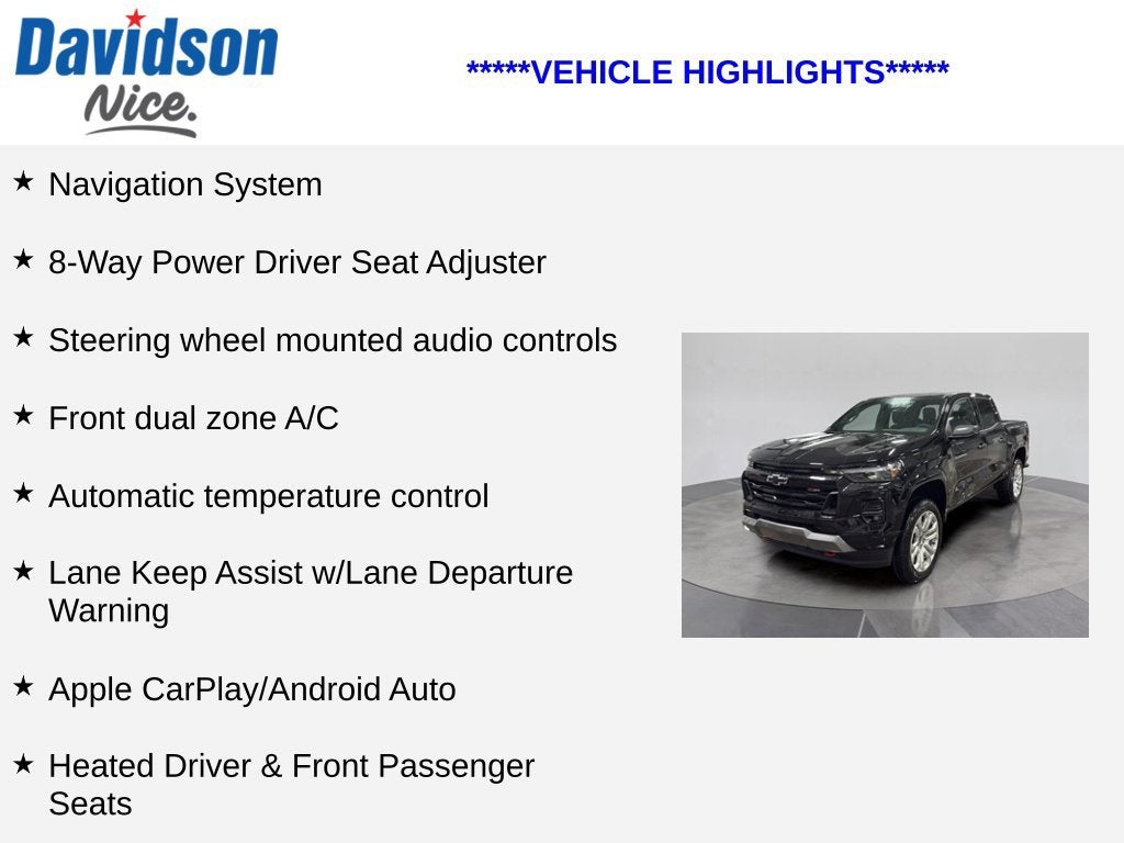 2025 Chevrolet Colorado Z71
