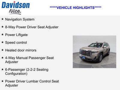 2023 GMC Acadia SLT