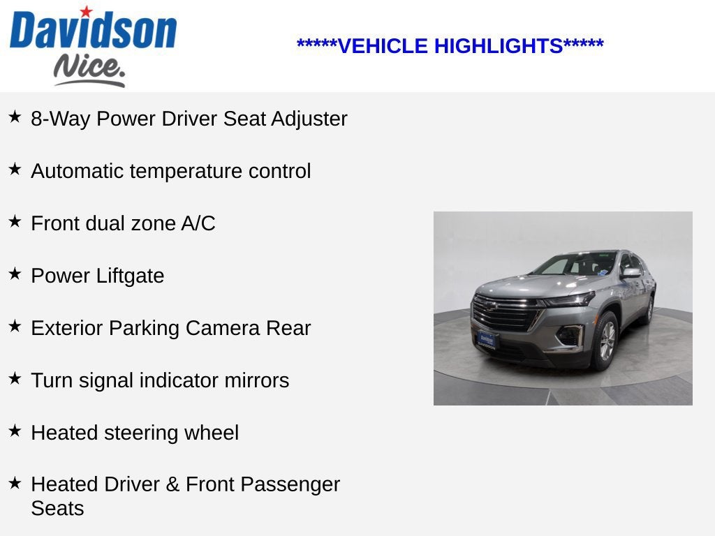 2023 Chevrolet Traverse LT Leather