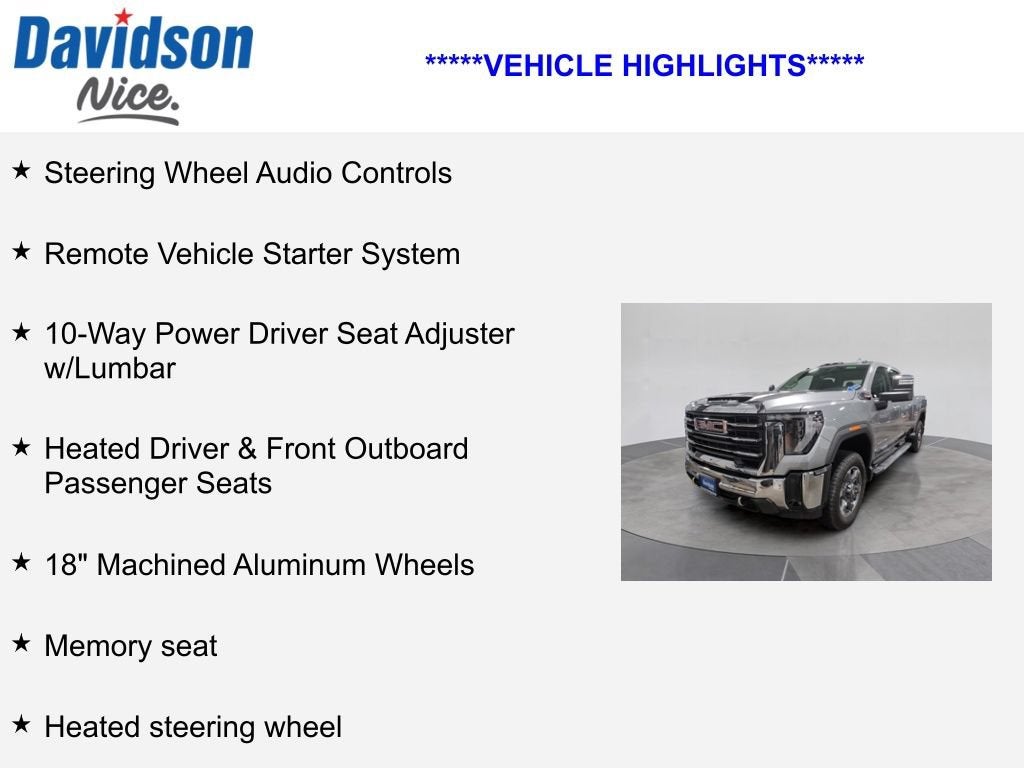 2025 GMC Sierra 3500 HD SLT