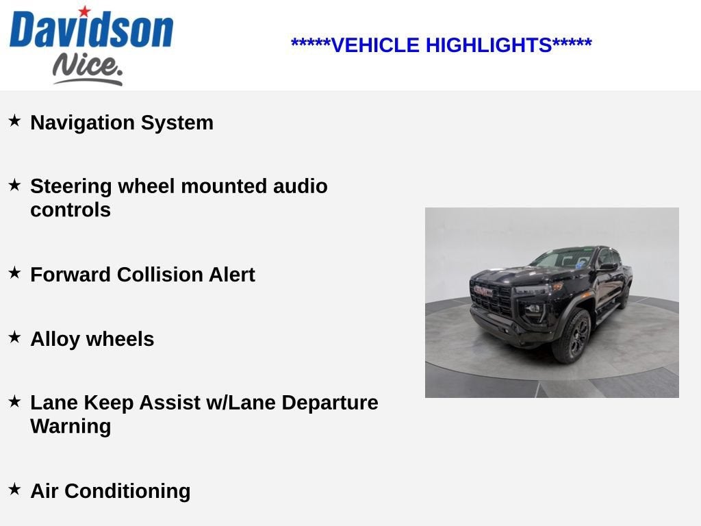 2024 GMC Canyon Elevation