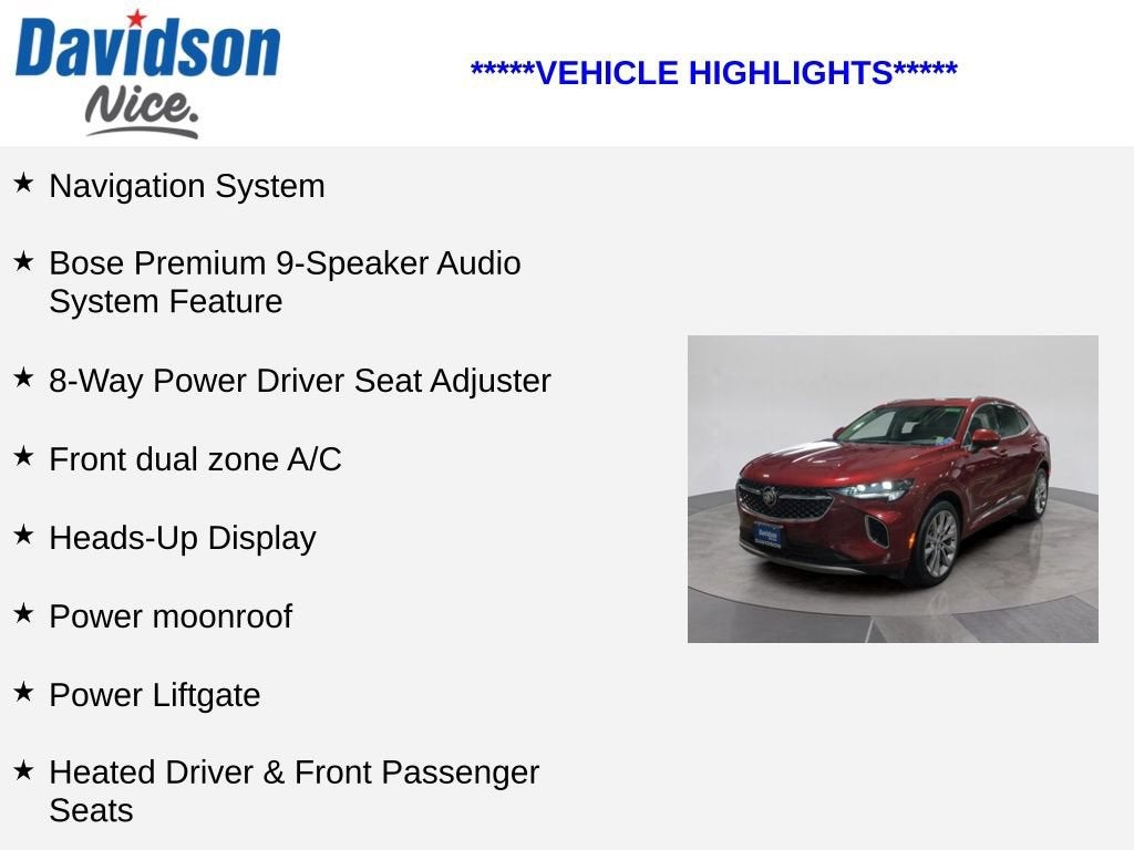 2023 Buick Envision Avenir