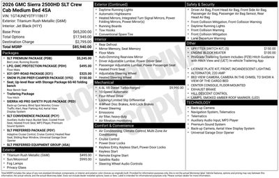 2026 GMC Sierra 2500 HD SLT