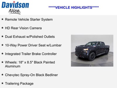 2024 Chevrolet Silverado 1500 Custom Trail Boss