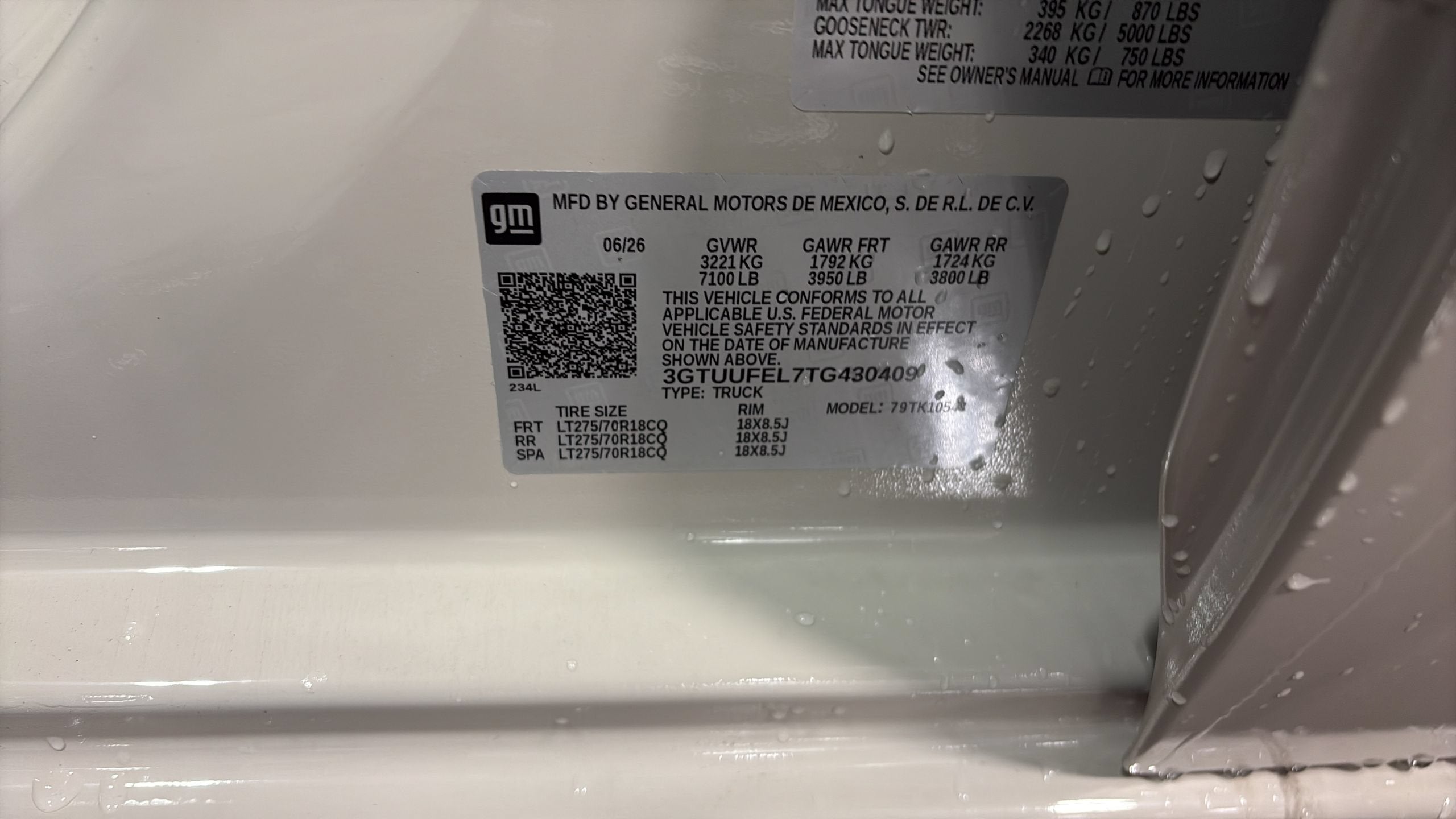 2026 GMC Sierra 1500 AT4X