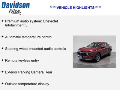 2025 Chevrolet Trax LT