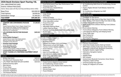 2026 Buick Envision Sport Touring