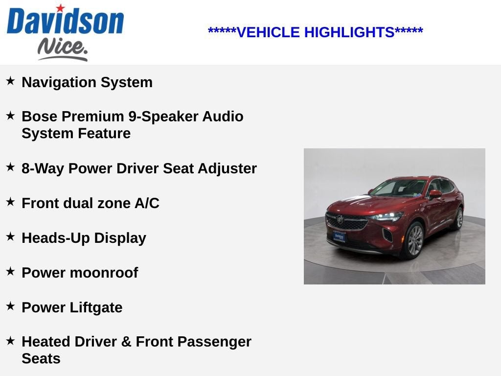 2023 Buick Envision Avenir